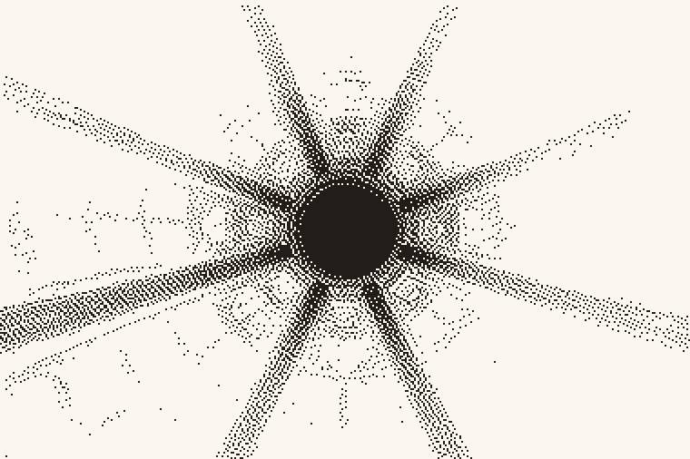 A vaulted stone ceiling seen from directly below